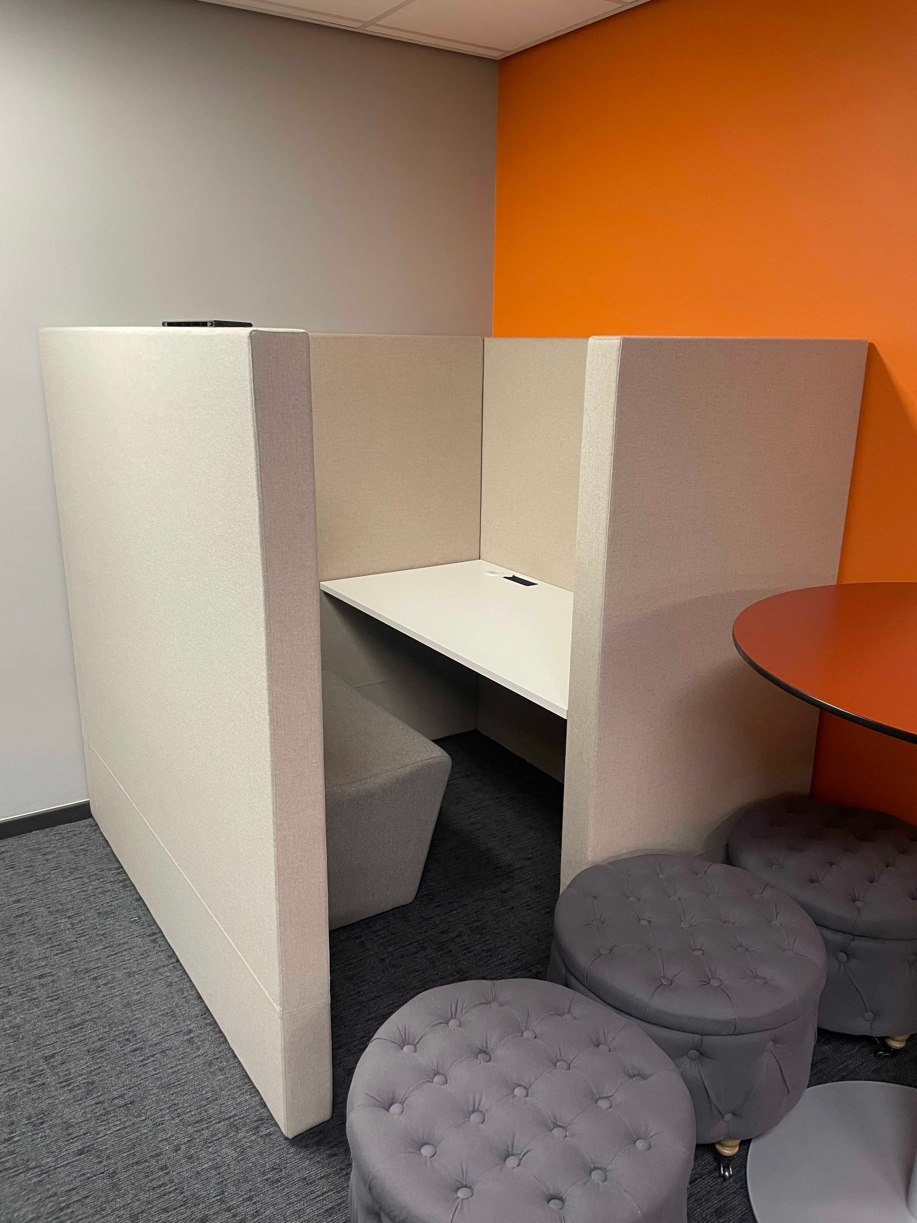 Beige Coworking Alcove