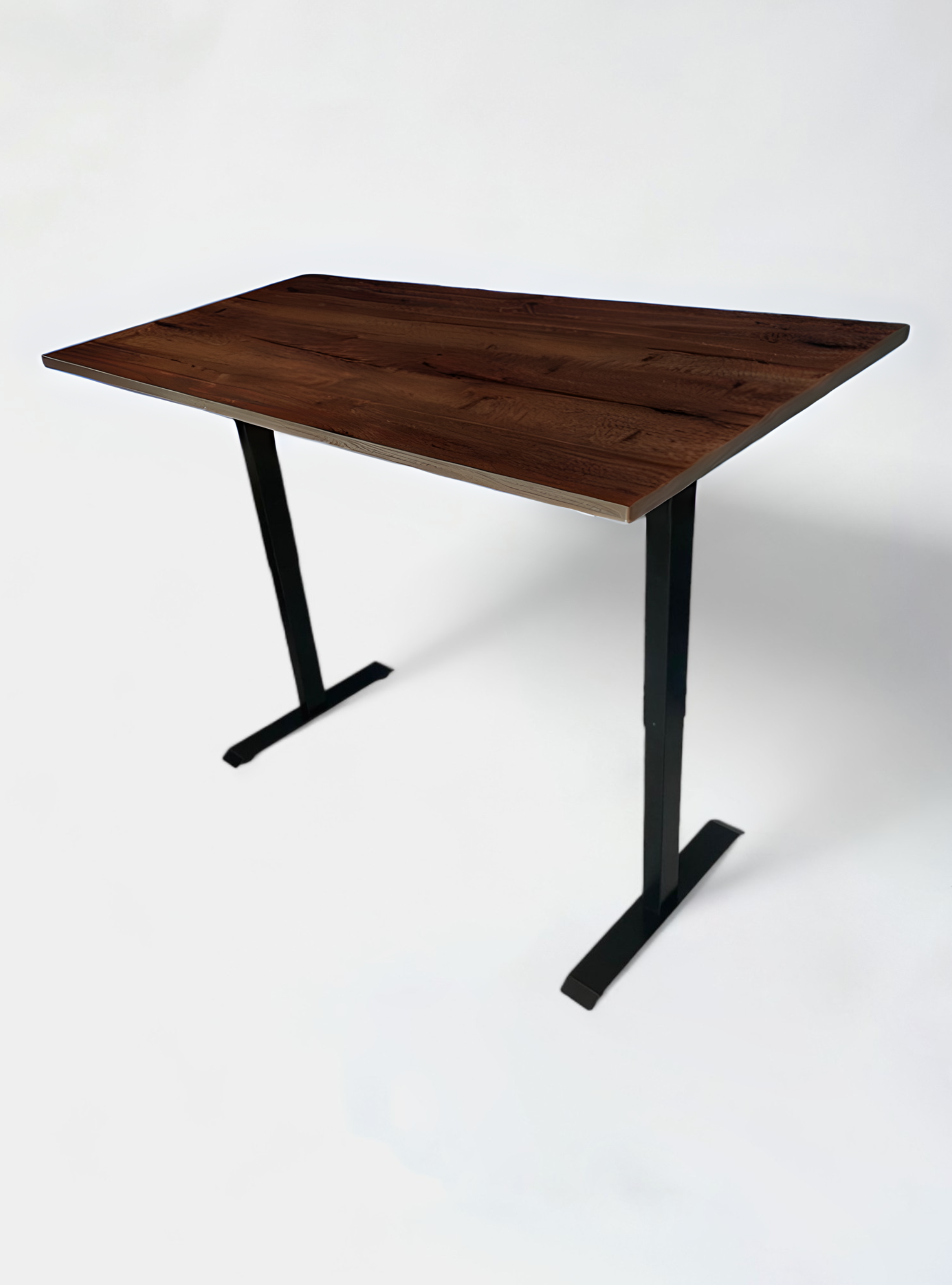 Electric sitstand desk 1 motor 160x80cm dark oak - Relieve Furniture