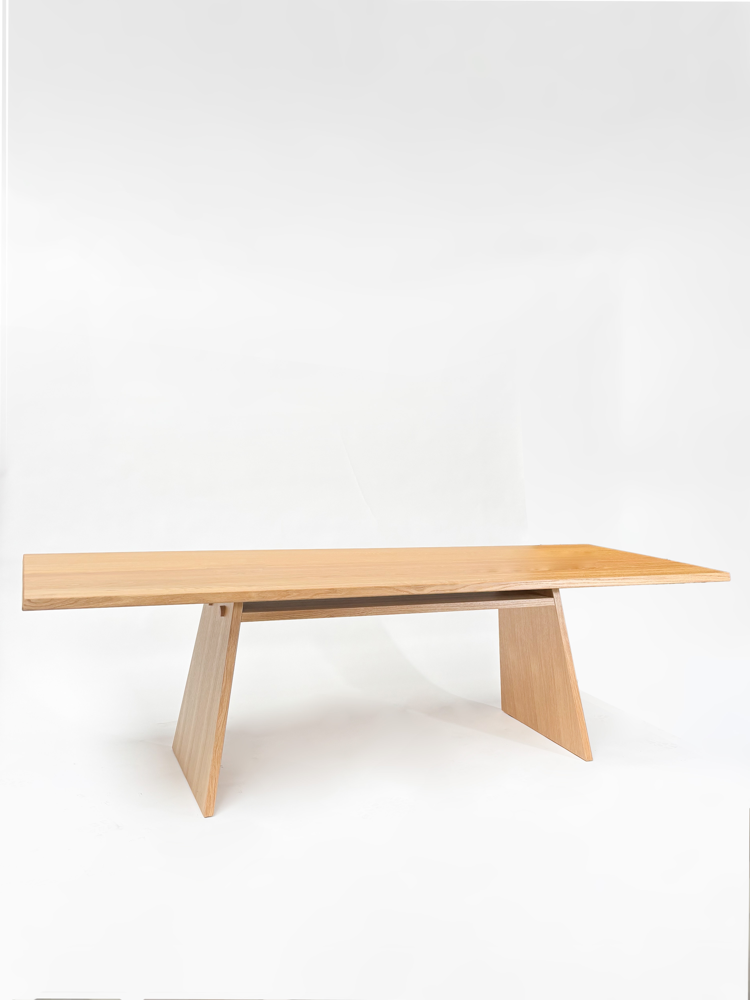 CRUSO Natural Oak Table - 240cm x 90cm