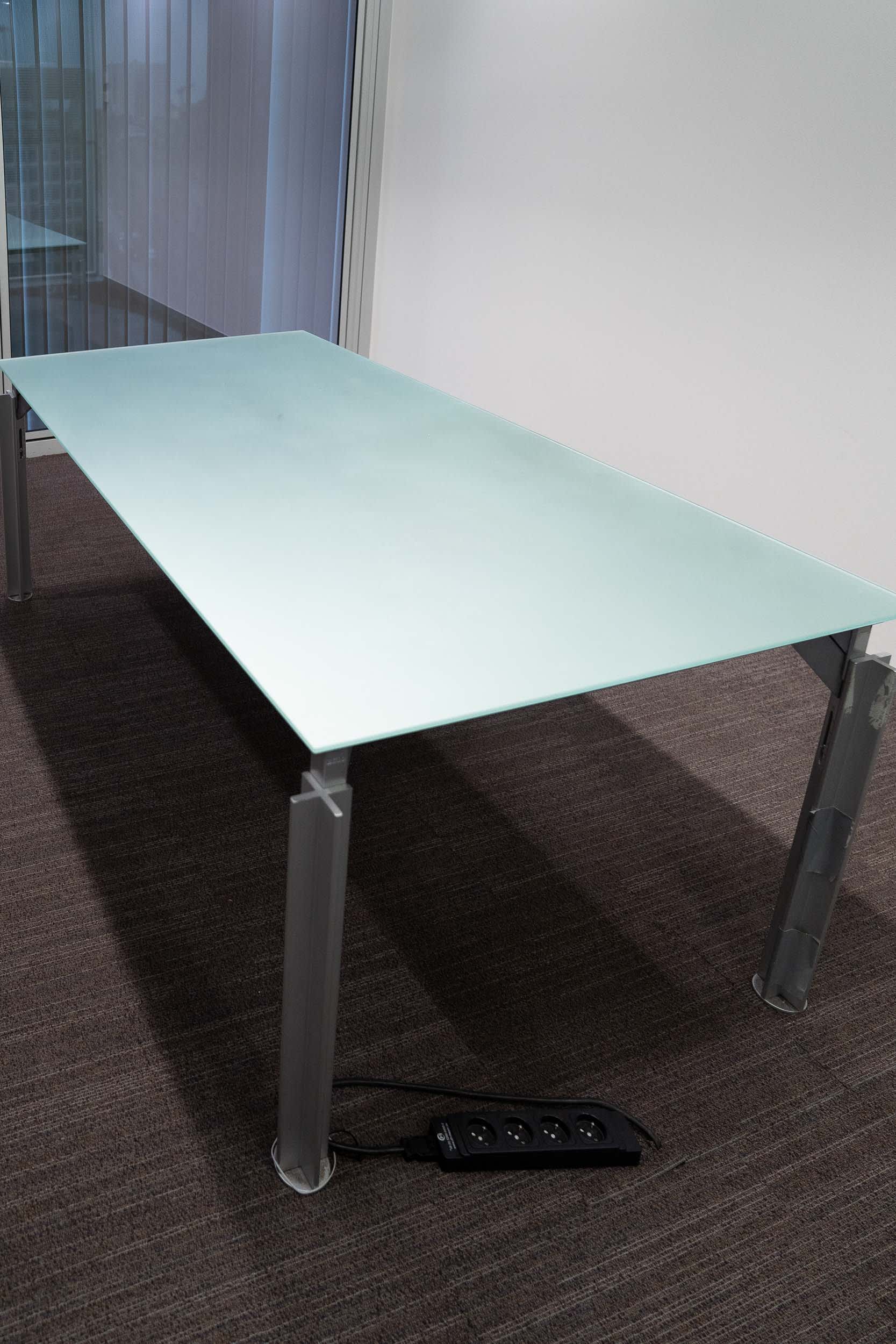 Bulo 180cm Glazen Bureau