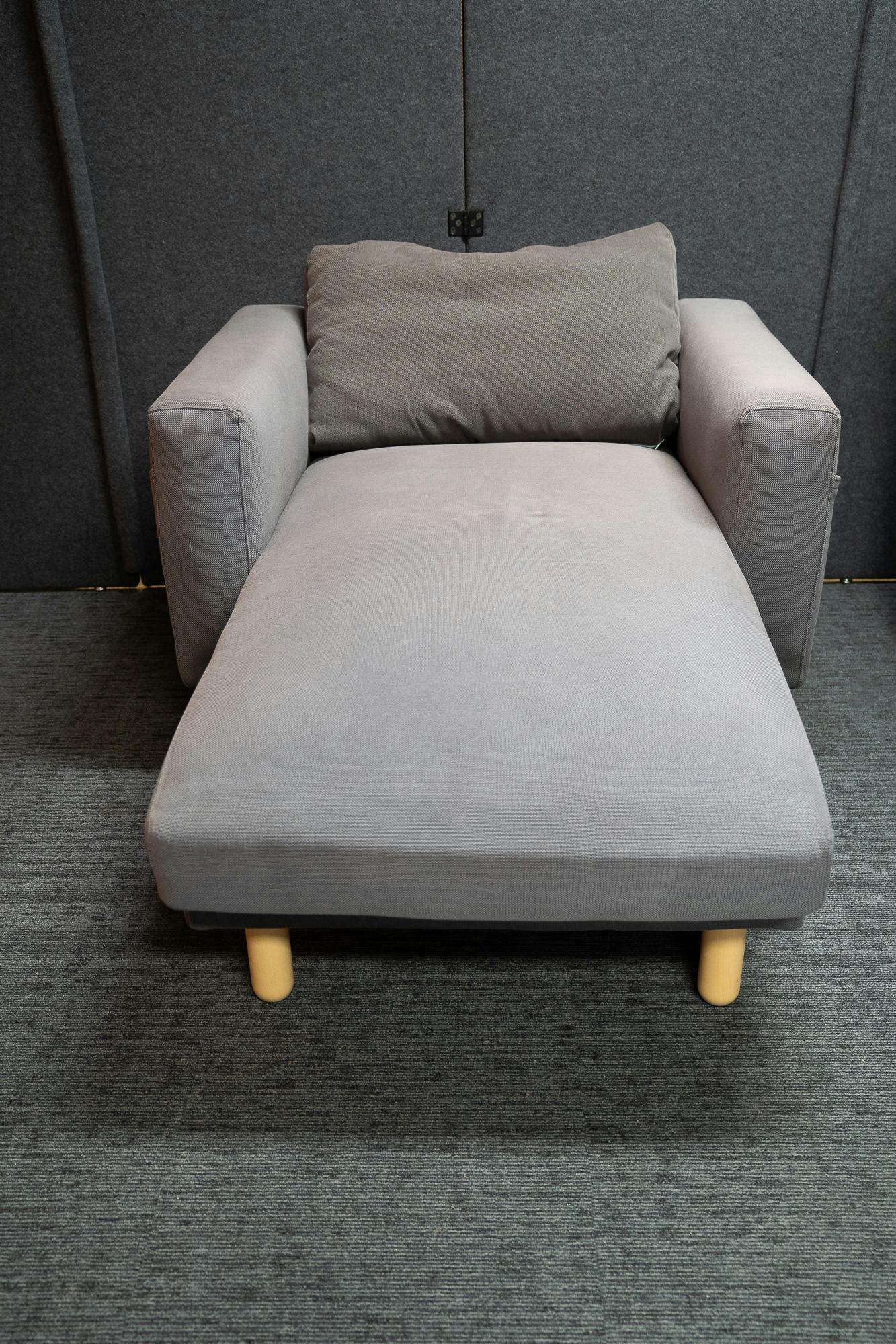 Méridienne sofa, taupe grey - Relieve Furniture