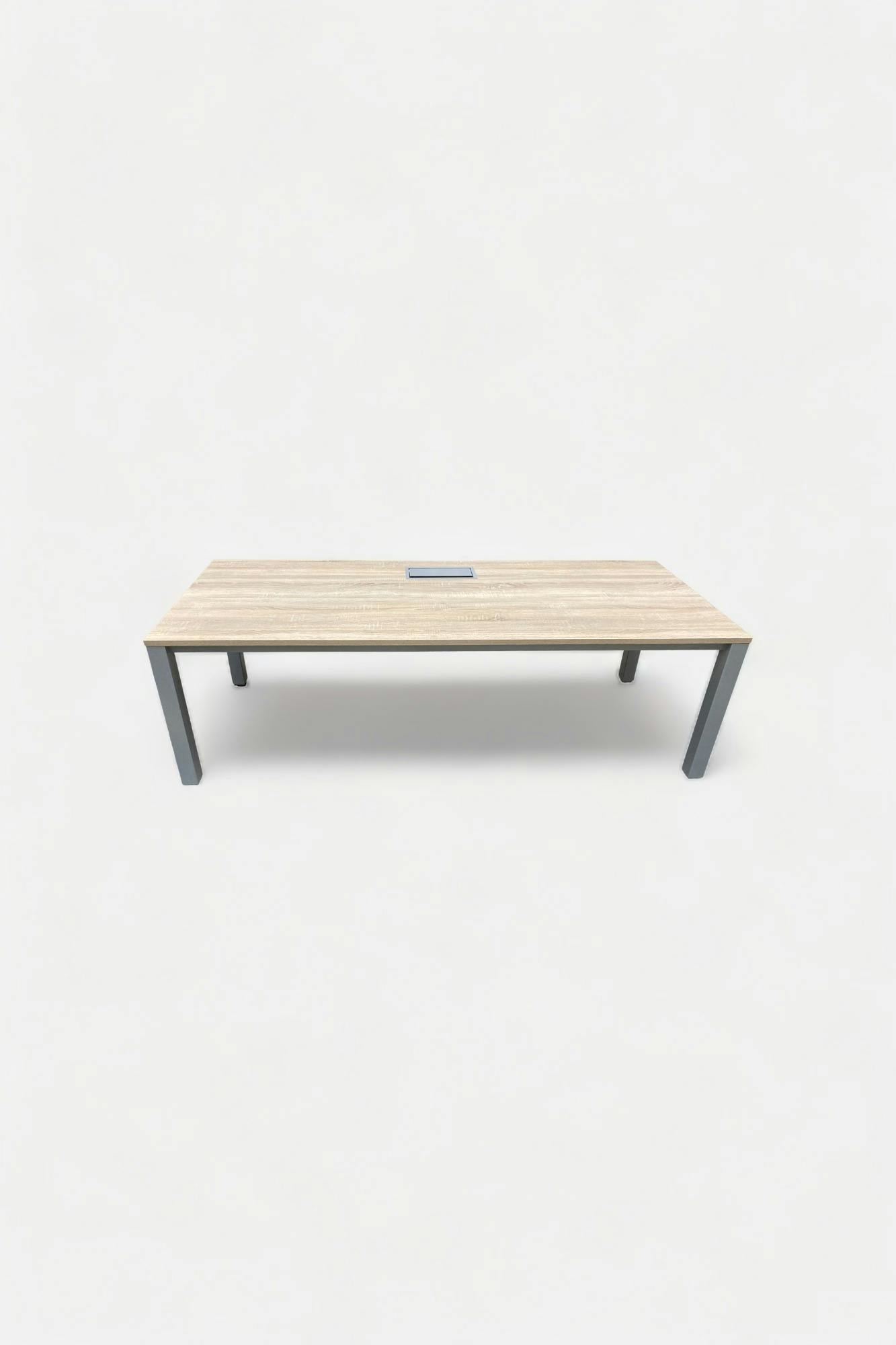 PAMI 160cm Desk with top access with grey legs - Relieve Furniture