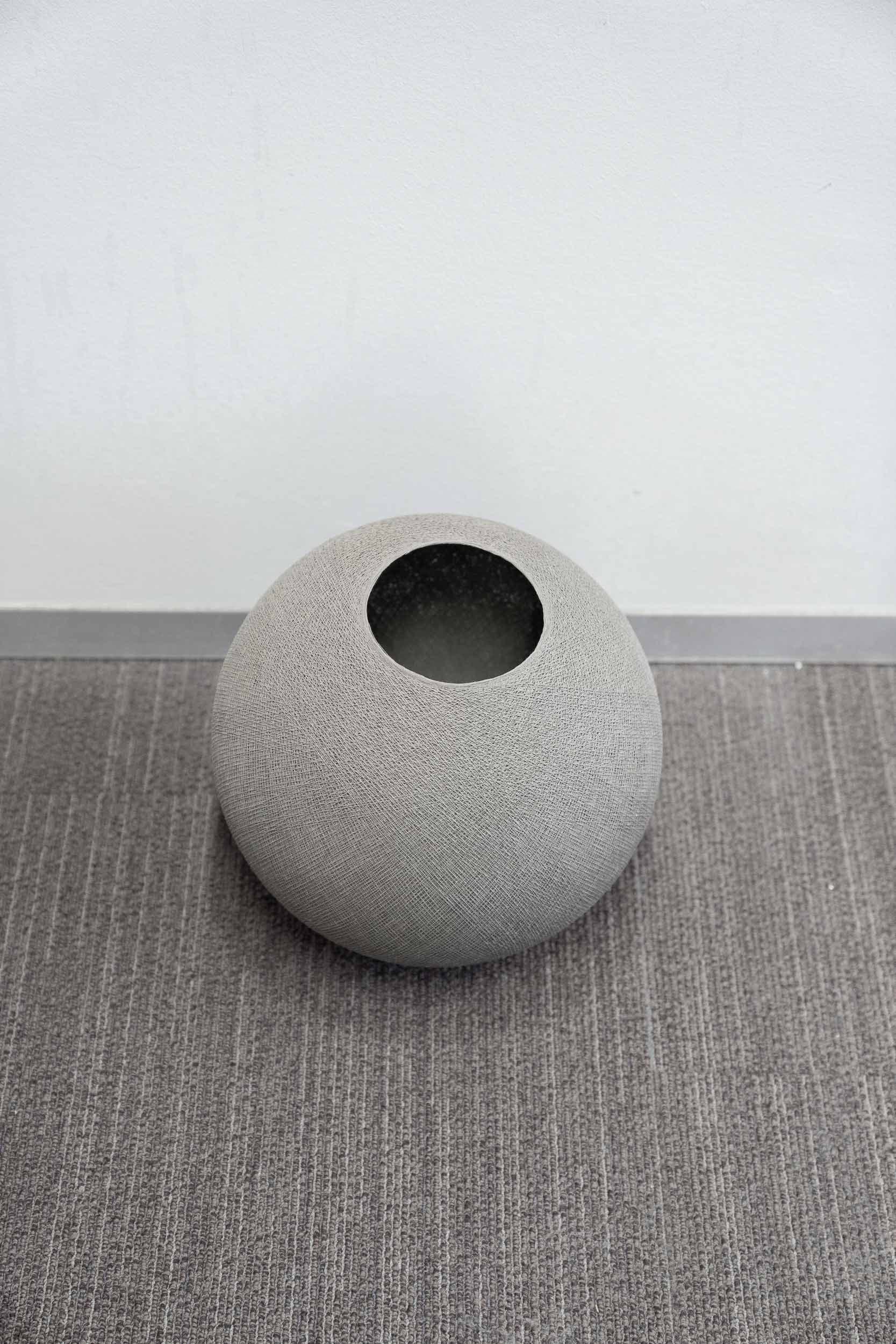 Medium grey (30cm) ceiling lamp with hanging system