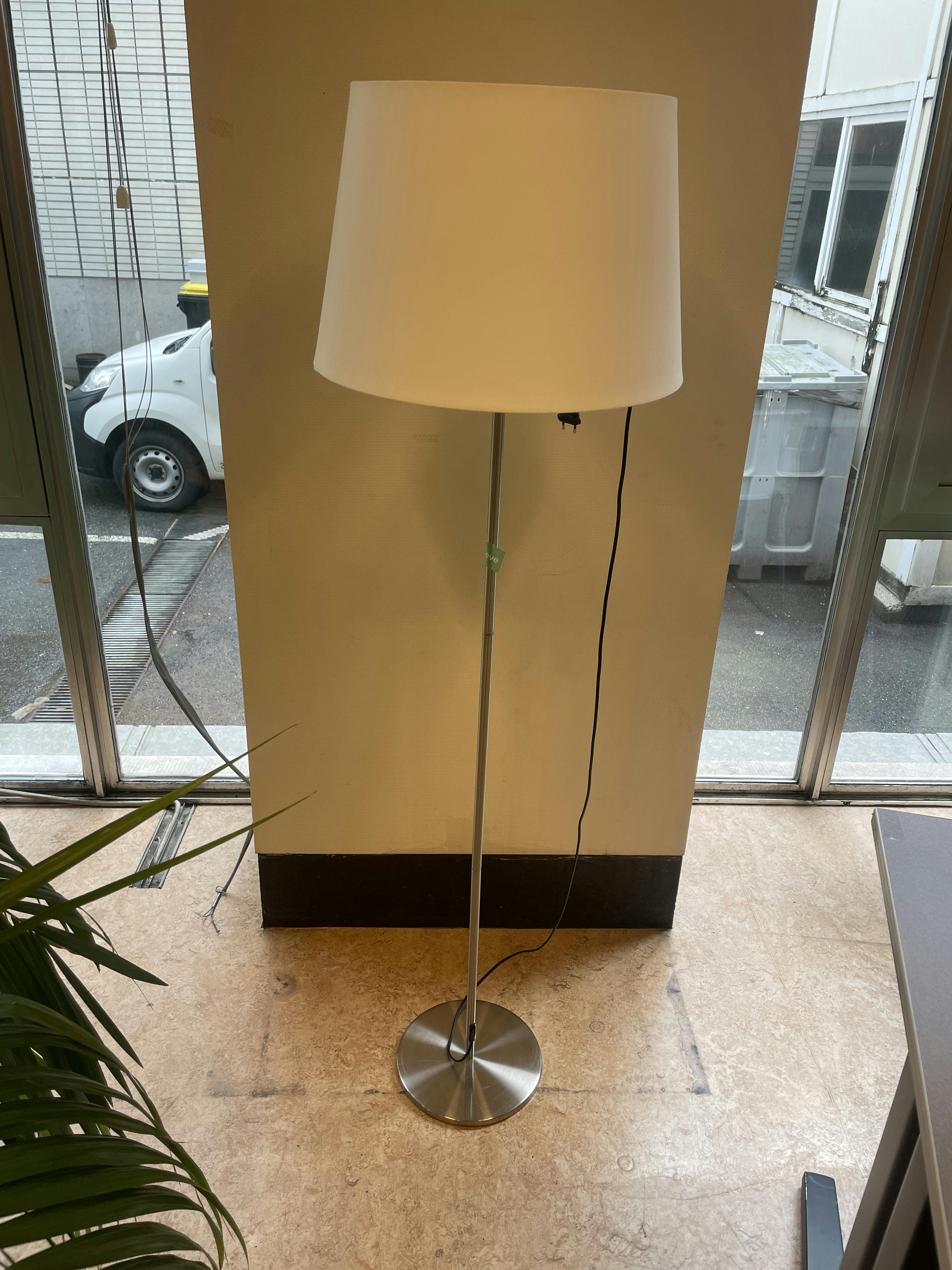 Ikea white standing lamp - Relieve Furniture