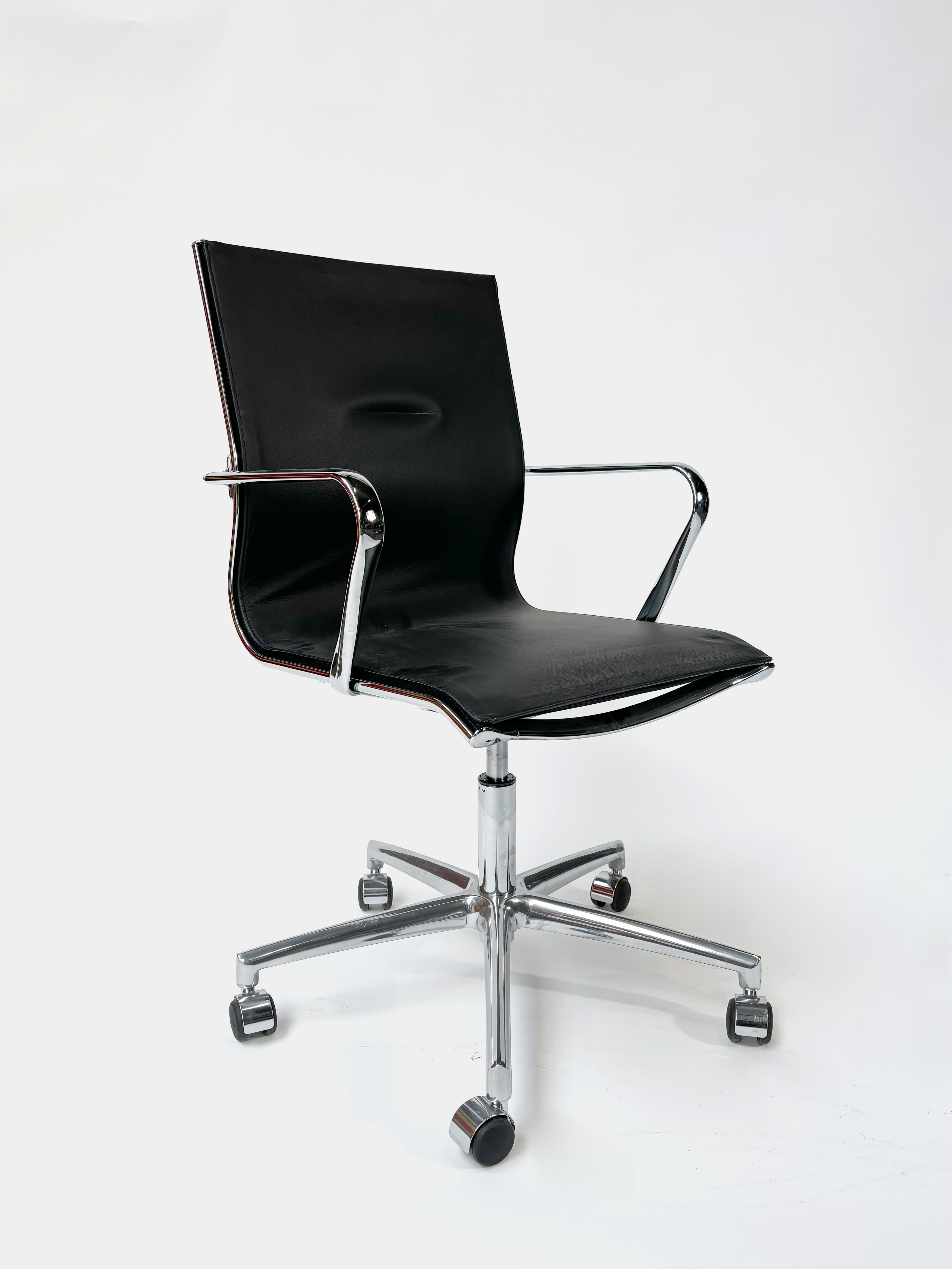 Bureaustoel ELLE LEATHER By FANTONI - Relieve Furniture