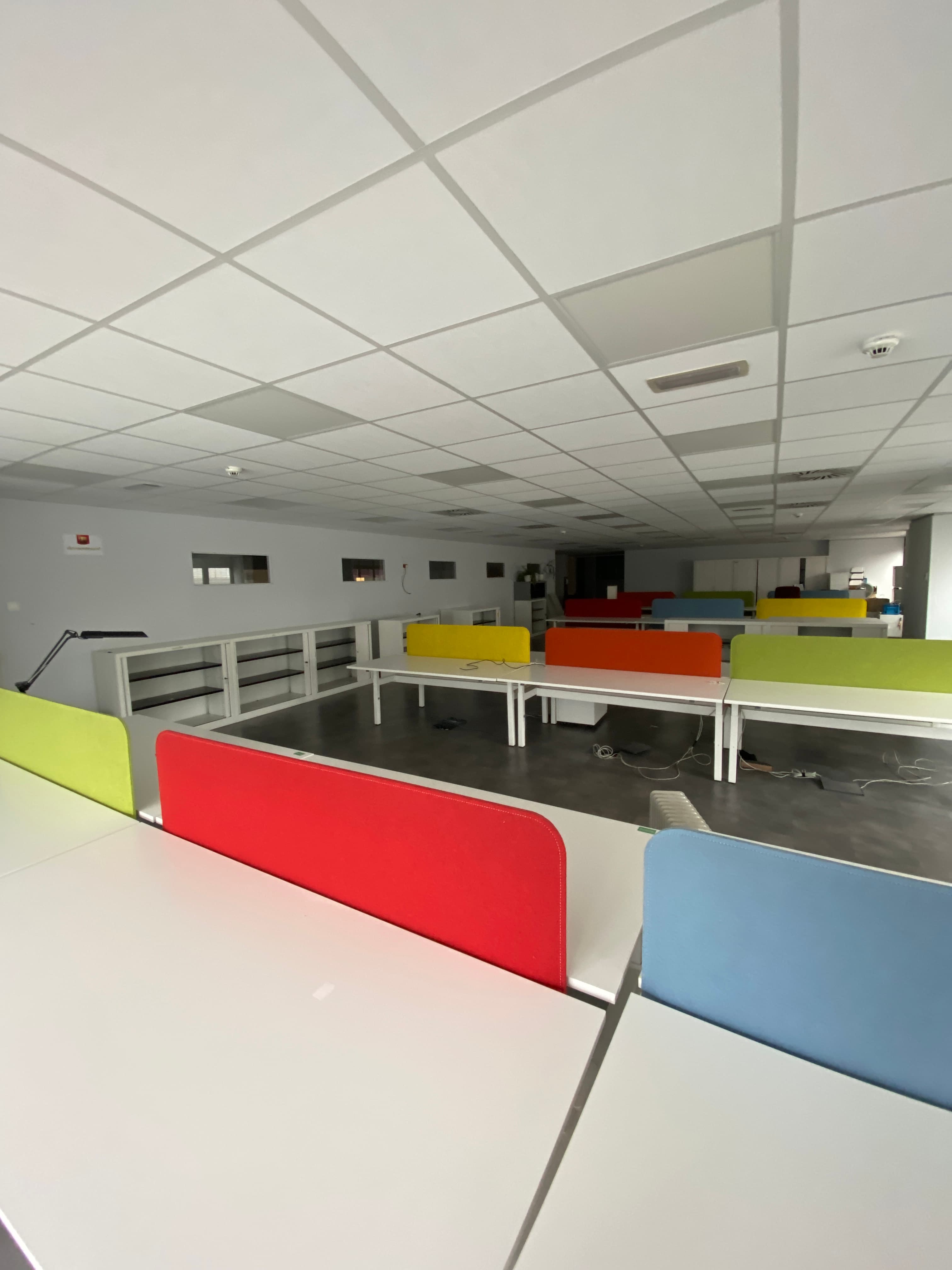 180x160cm Witte duozitbank zonder tussenschot