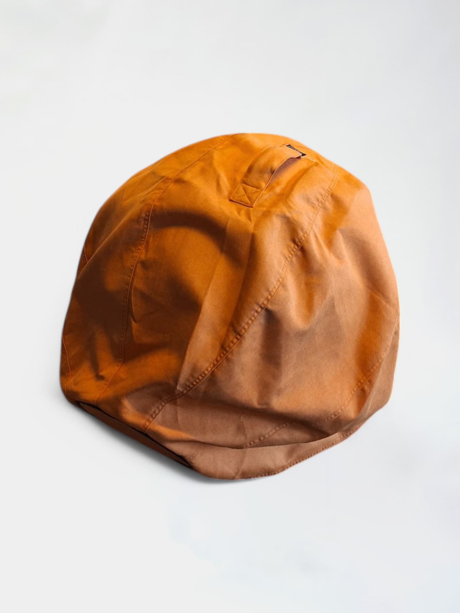 Pouf rond orange Backerz