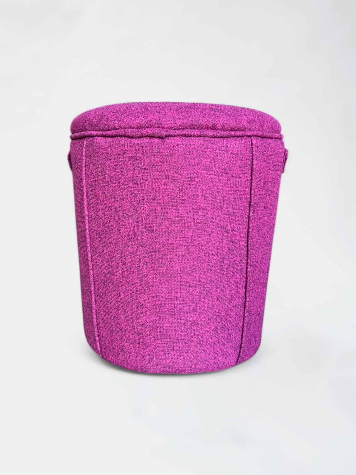 Satelliet cherry pink pouf with strap