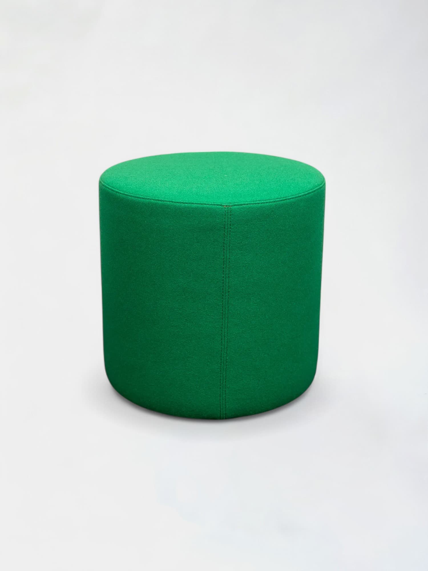 Pouf rond vert gazon
