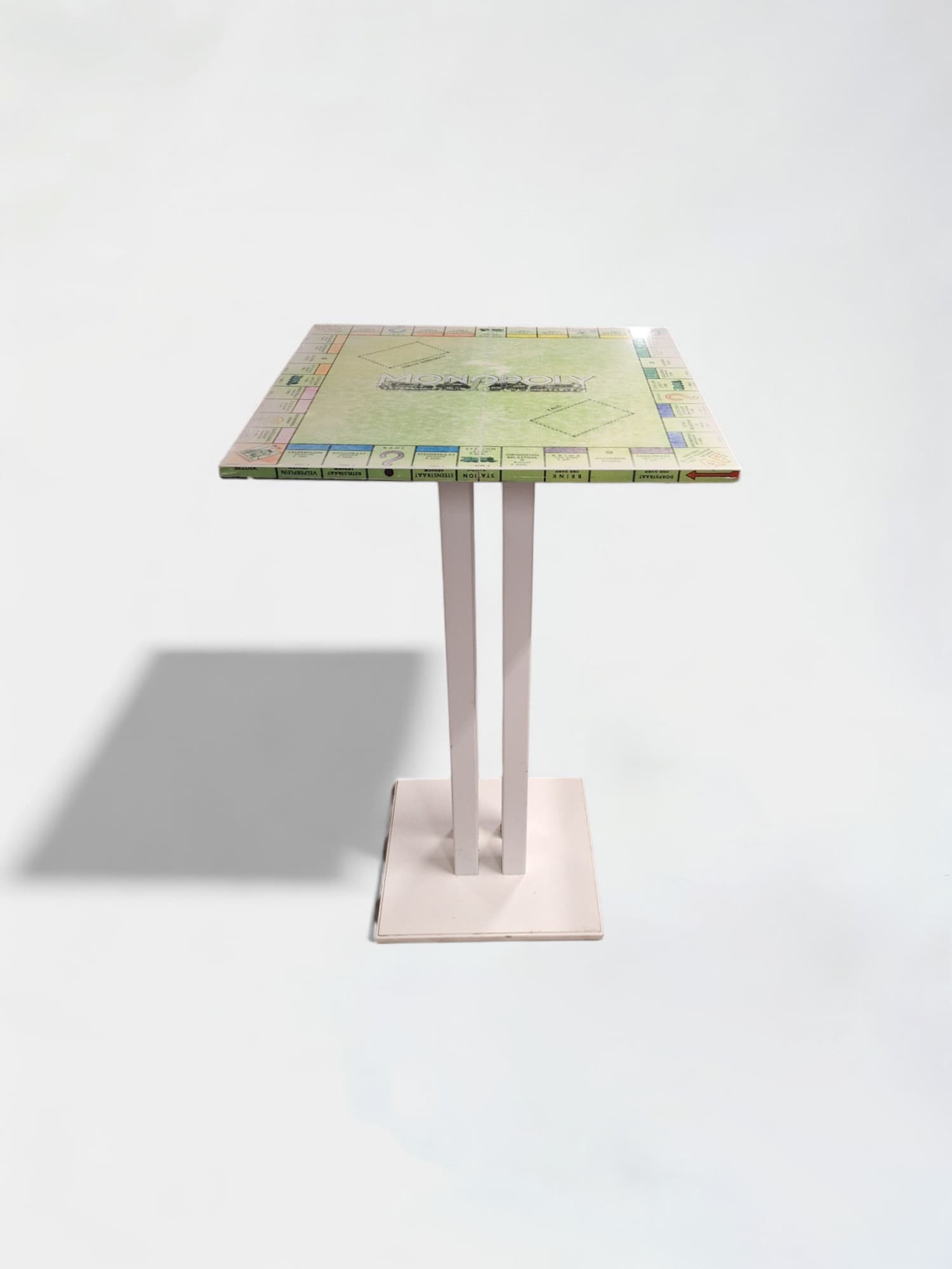 Monopoly green high vintage table