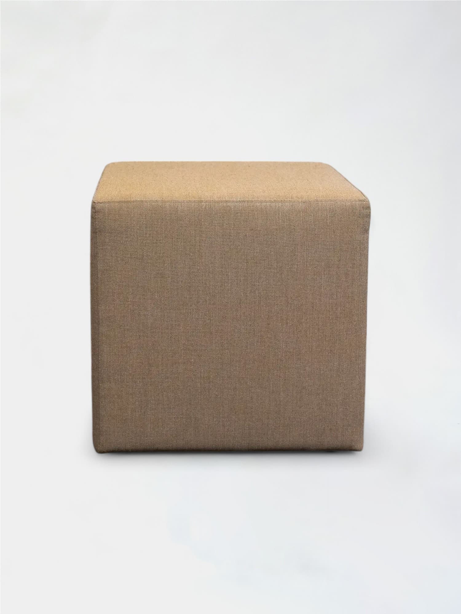 Pouf carré Taupe