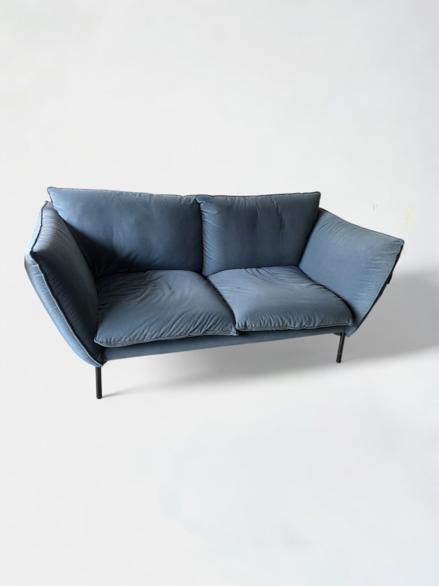 Grey Blue sofa
