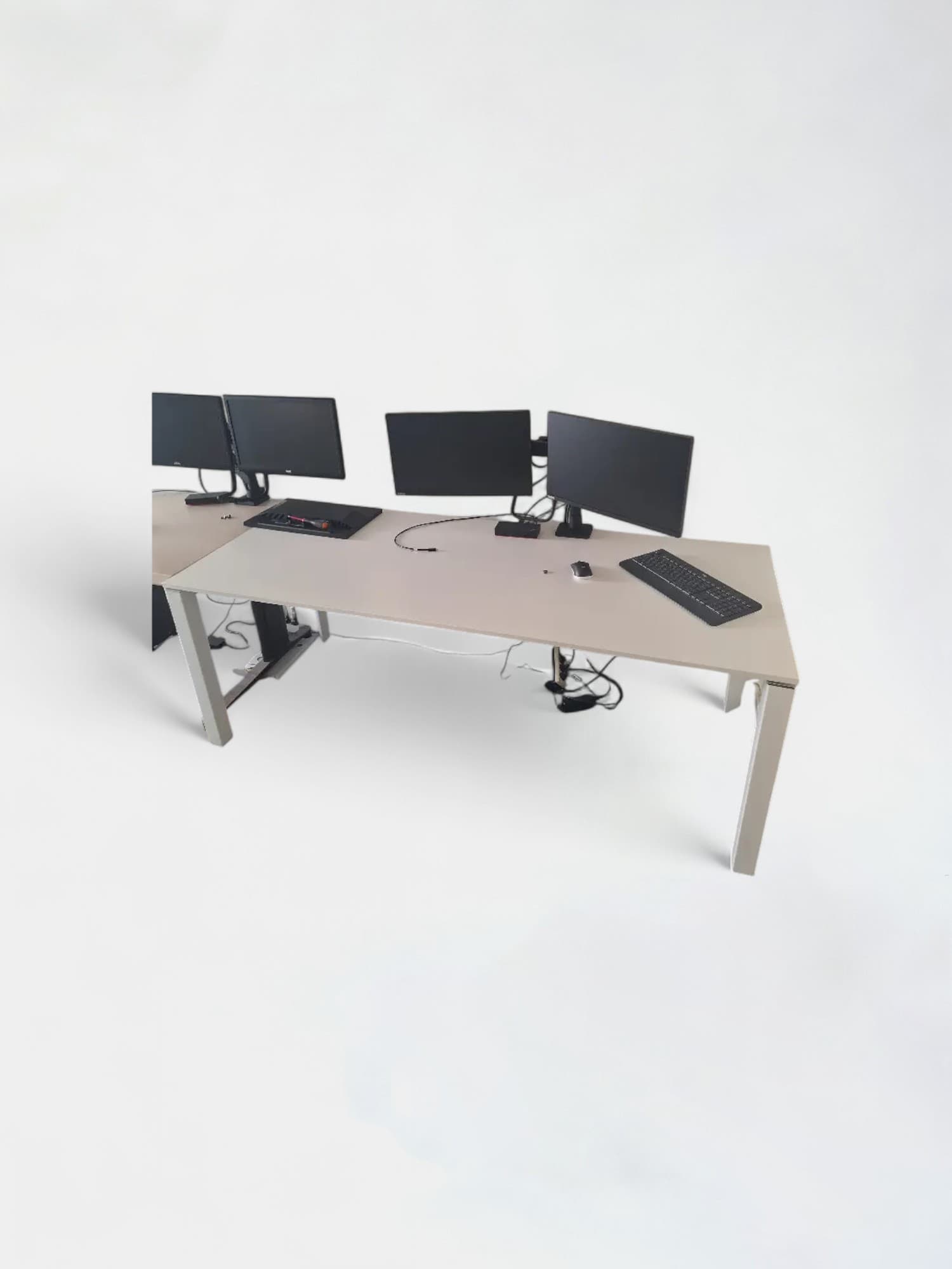 200cm White Desk