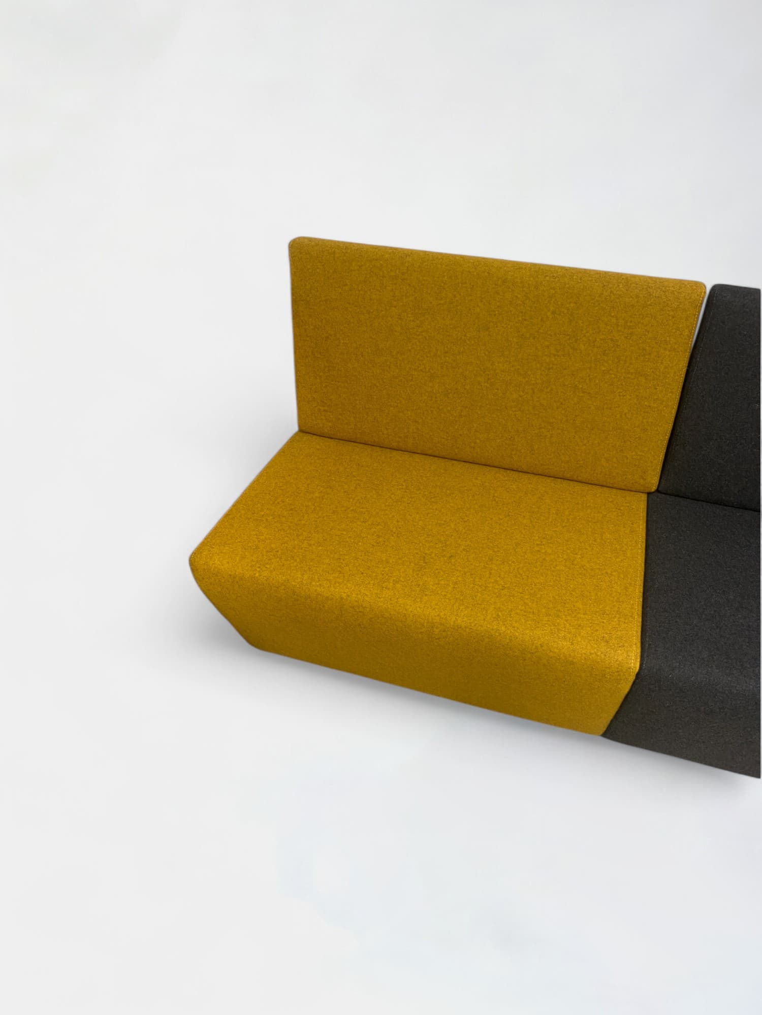 Nnof 86cm Mustard bench seat