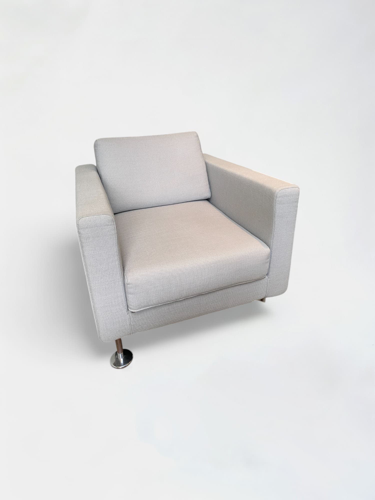 Vitra light Grey armchair