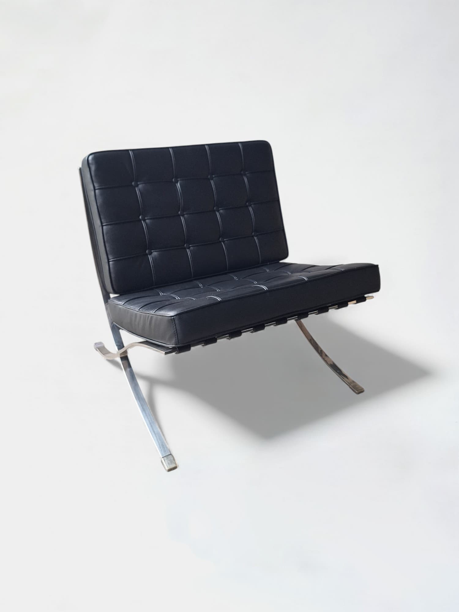 Zwarte fauteuil