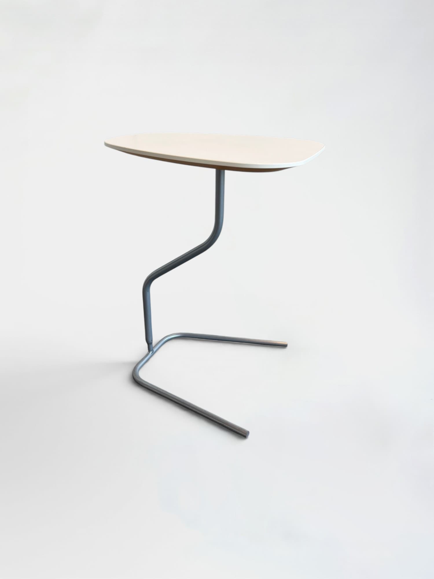 Lage tafel van 50 cm, beige hout