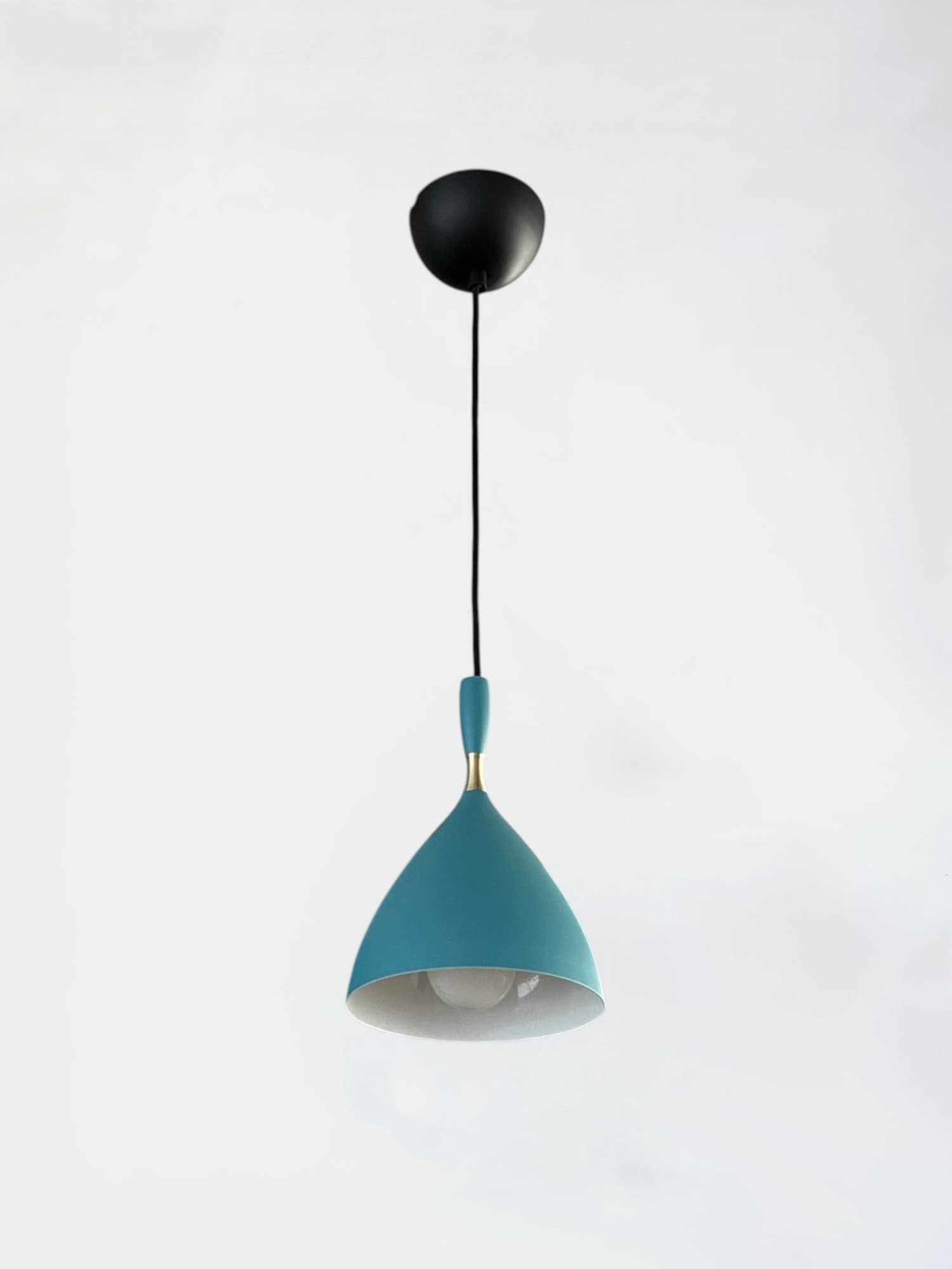Dokka Northen Turquoise Blue Metal Hanging Lamp