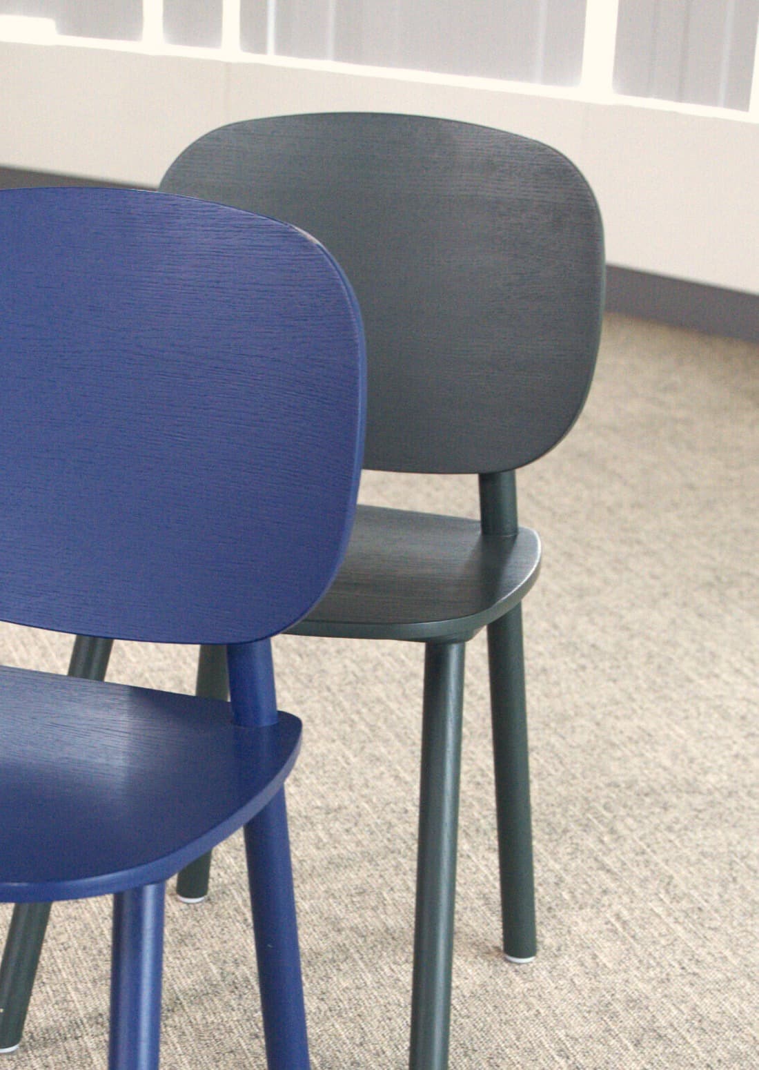 CRUSO Forrest Groen Houten Eetkamerstoel