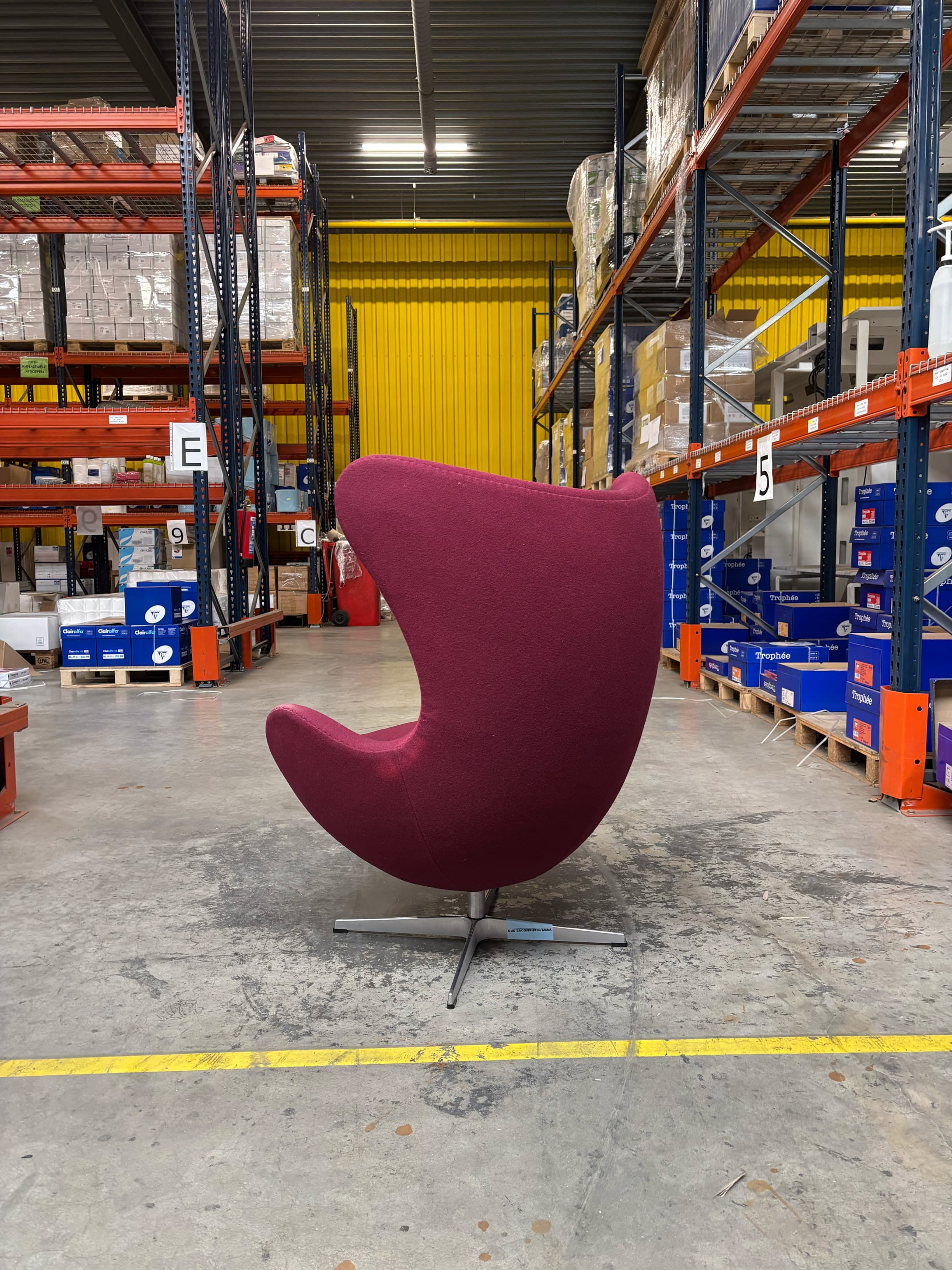 Chaise Egg par Arne Jacobsen pour Fritz Hansen, 2006