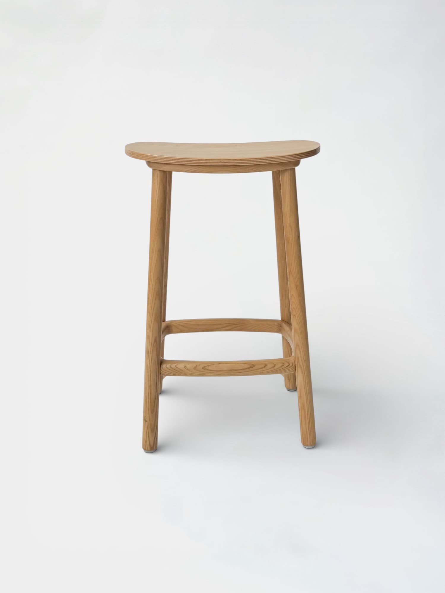 CRUSO Natural Oak Stool - 65cm
