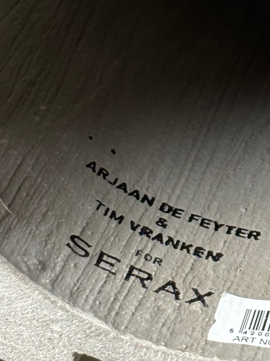 Serax Designer Concrete Planter by Arjaan De Feyter and Tim Vranken