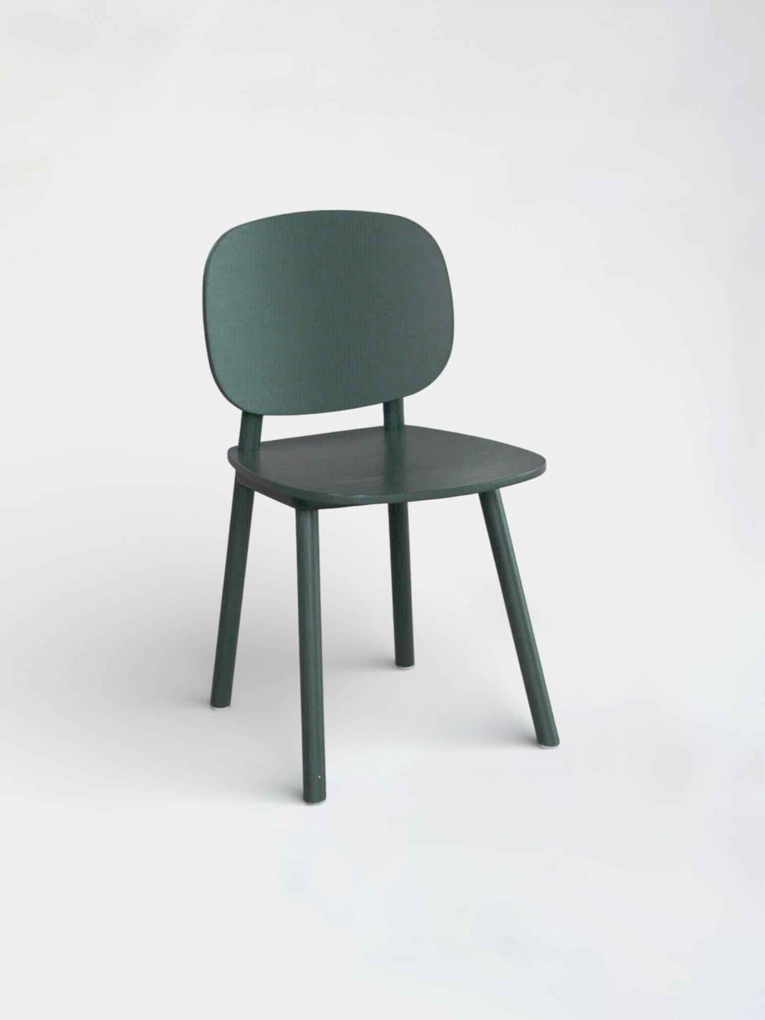 CRUSO Forrest Groen Houten Eetkamerstoel