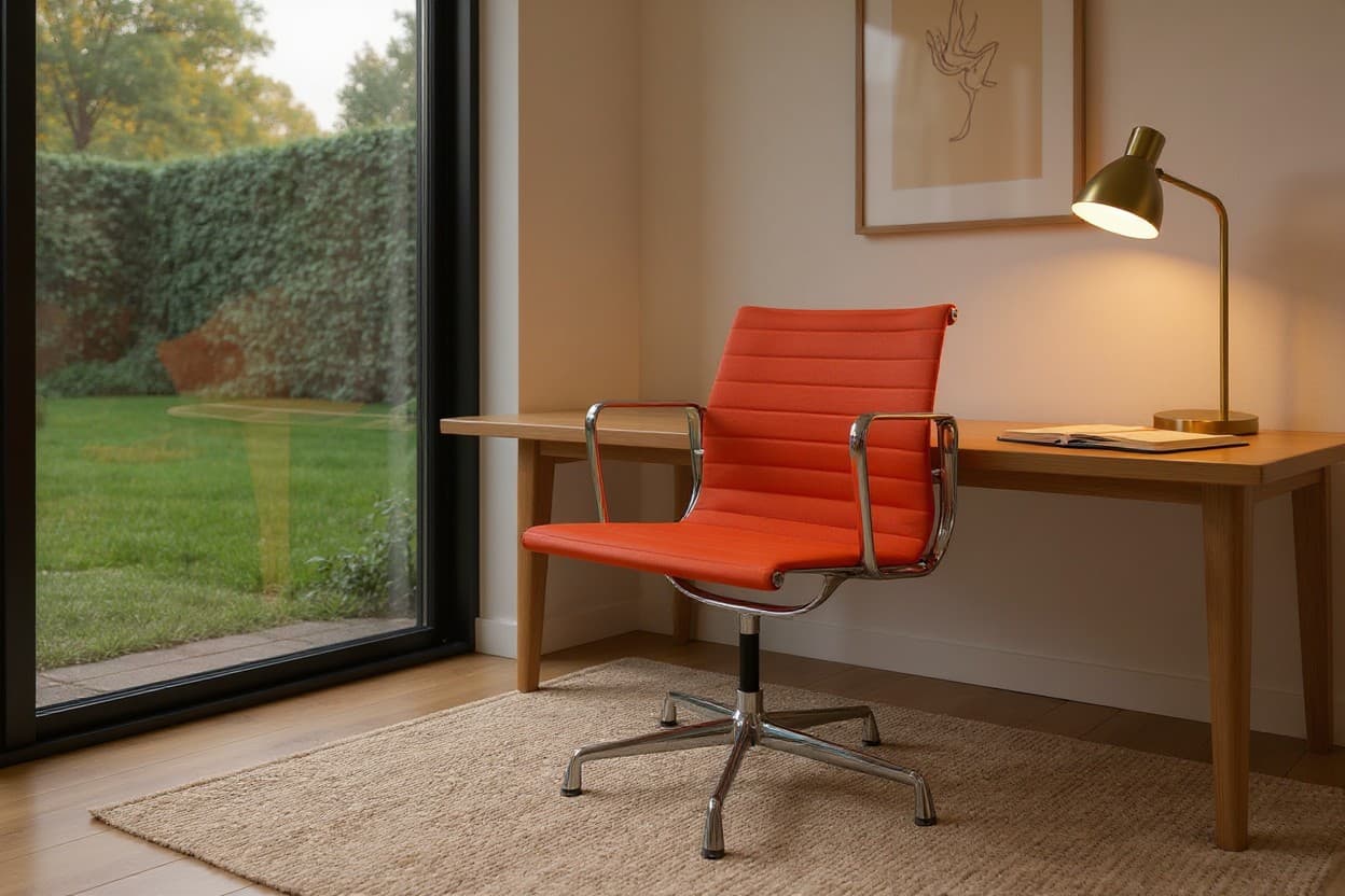 Vitra Eames EA108 Rouge- Orange